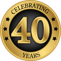 Hendo's 40th Year medallion